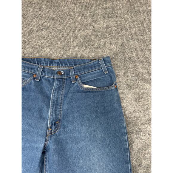 VTG Levi’s Orange Tab 505 Jeans Made in USA 90s Straight Leg Denim 34x31 - Picture 13 of 16